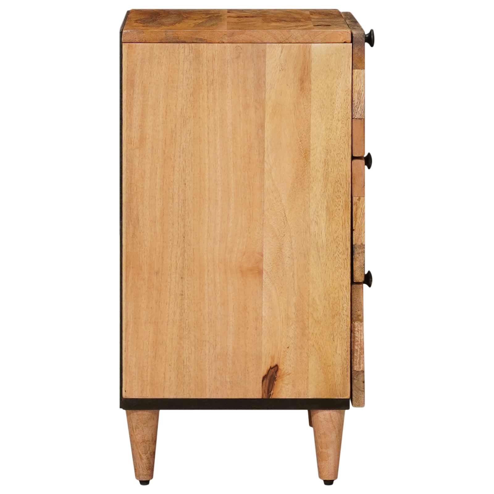 Noćni ormar Prirodna 50 x 33 x 62 cm Čvrsto drvo manga