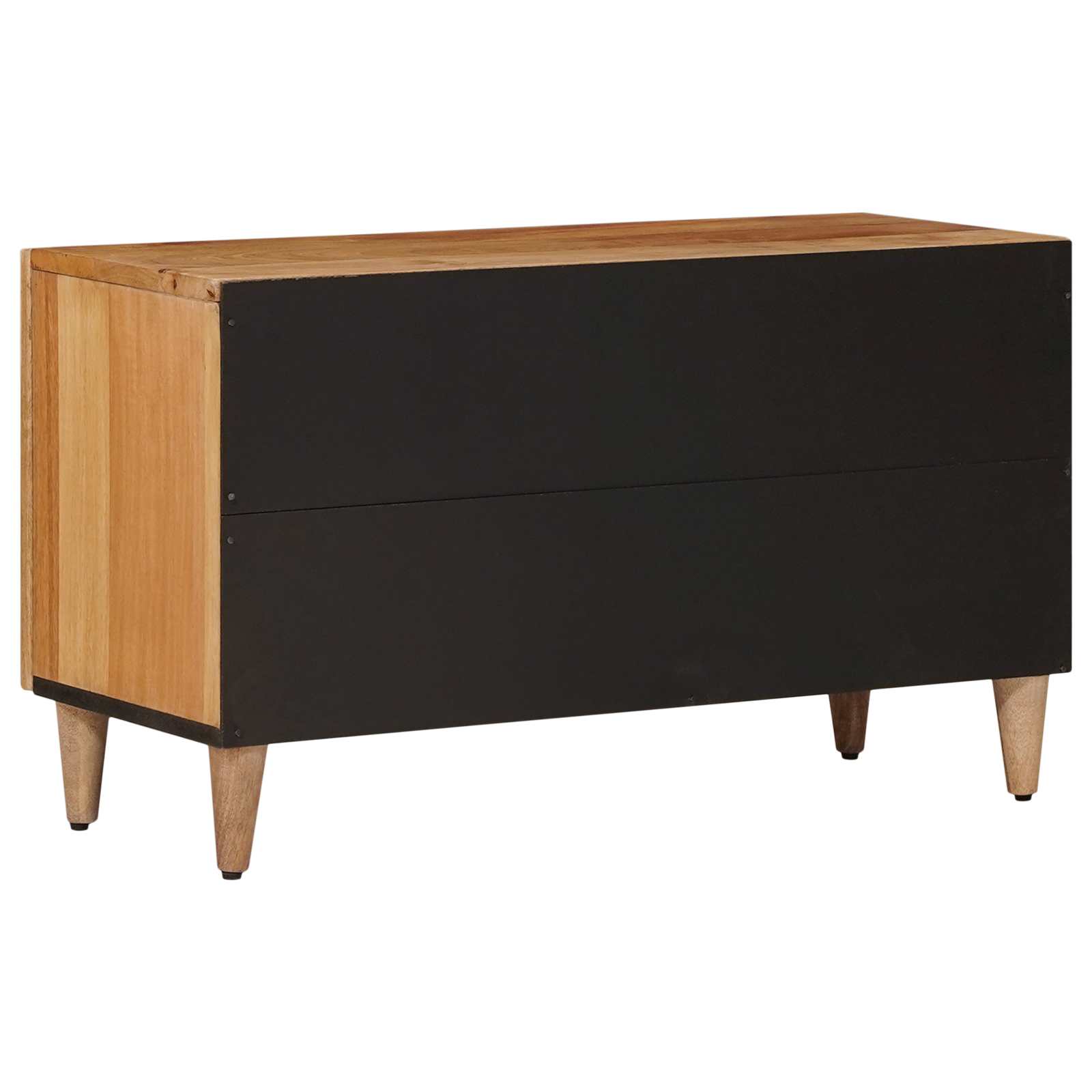 TV ormar s pohranom Prirodna 80 x 33 x 46 cm Čvrsto drvo manga