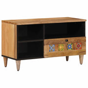 TV ormar s ladicama Prirodna 80 x 33 x 46 cm Čvrsto drvo manga
