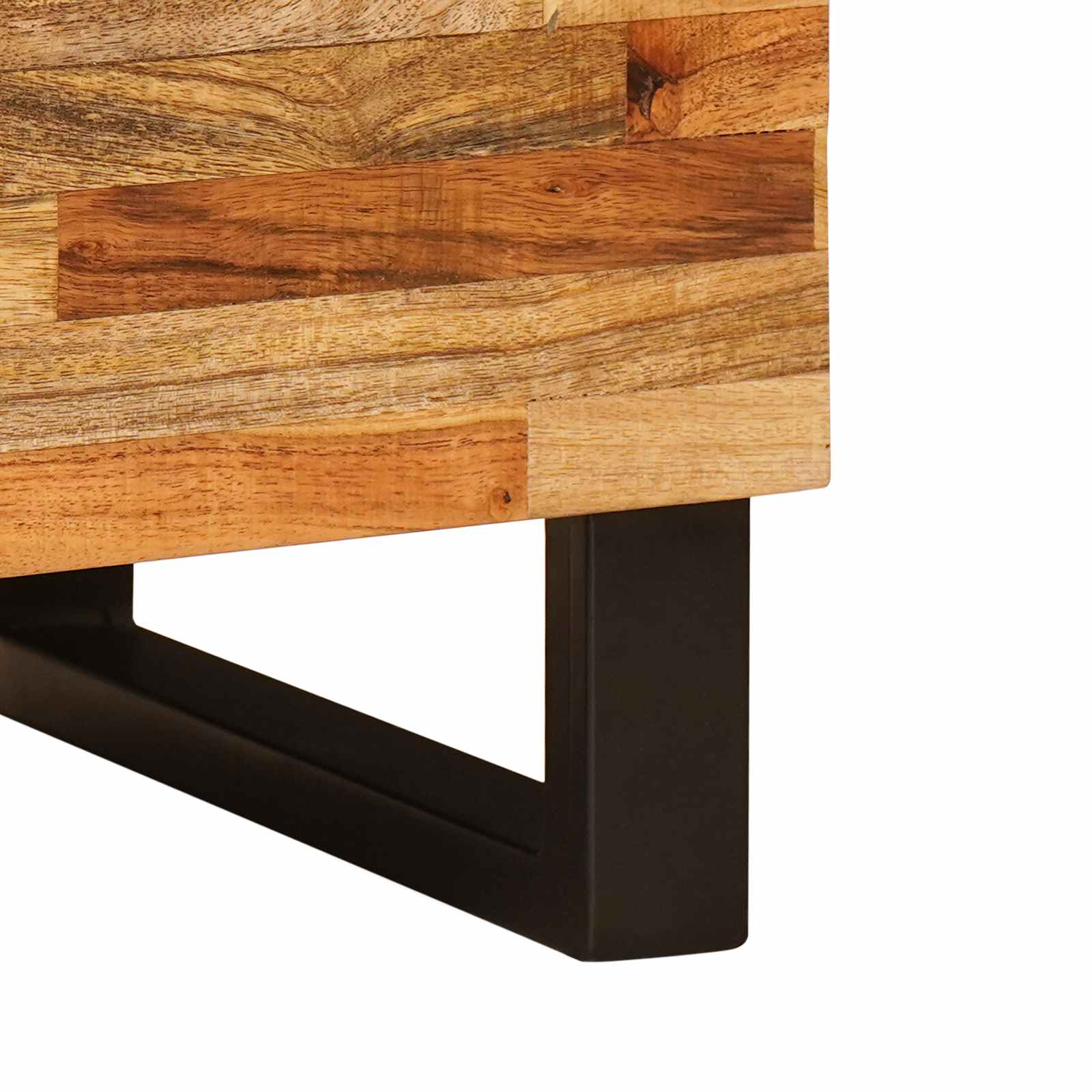 TV ormar s pohranom Smeđa 105 x 33 x 46 cm Čvrsto drvo manga