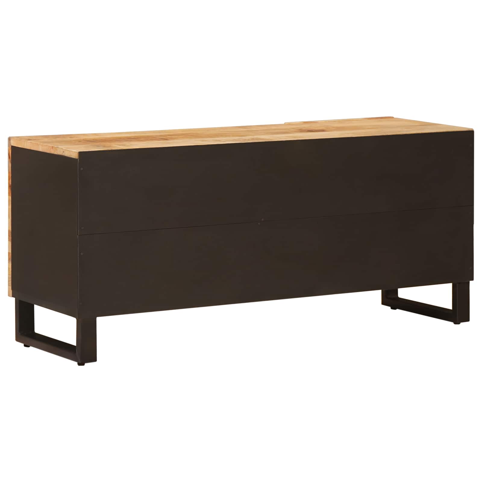 TV ormar s pohranom Smeđa 105 x 33 x 46 cm Čvrsto drvo manga
