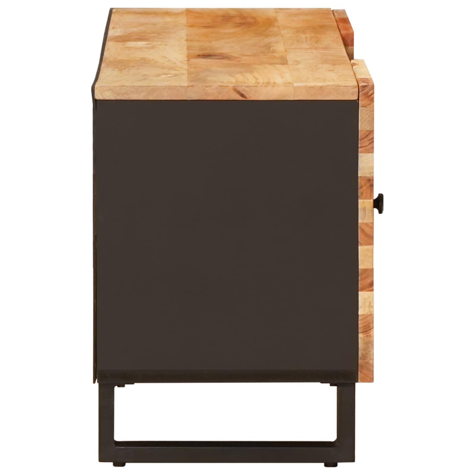TV ormar s pohranom Smeđa 105 x 33 x 46 cm Čvrsto drvo manga