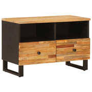TV ormar s pohranom Smeđa 70 x 33 x 46 cm Čvrsto drvo manga