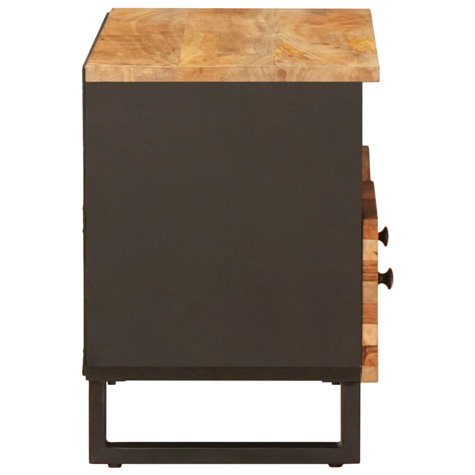 TV ormar s pohranom Smeđa 70 x 33 x 46 cm Čvrsto drvo manga
