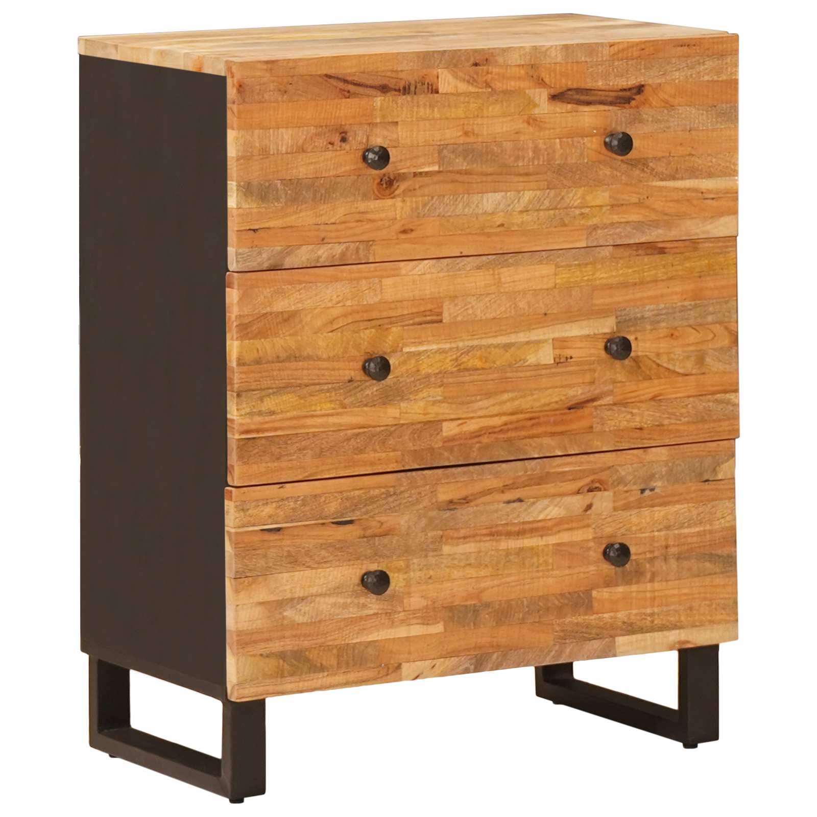 Sideboard za Pohranu Smeđa 60 x 33 x 75 cm Čvrsto drvo manga