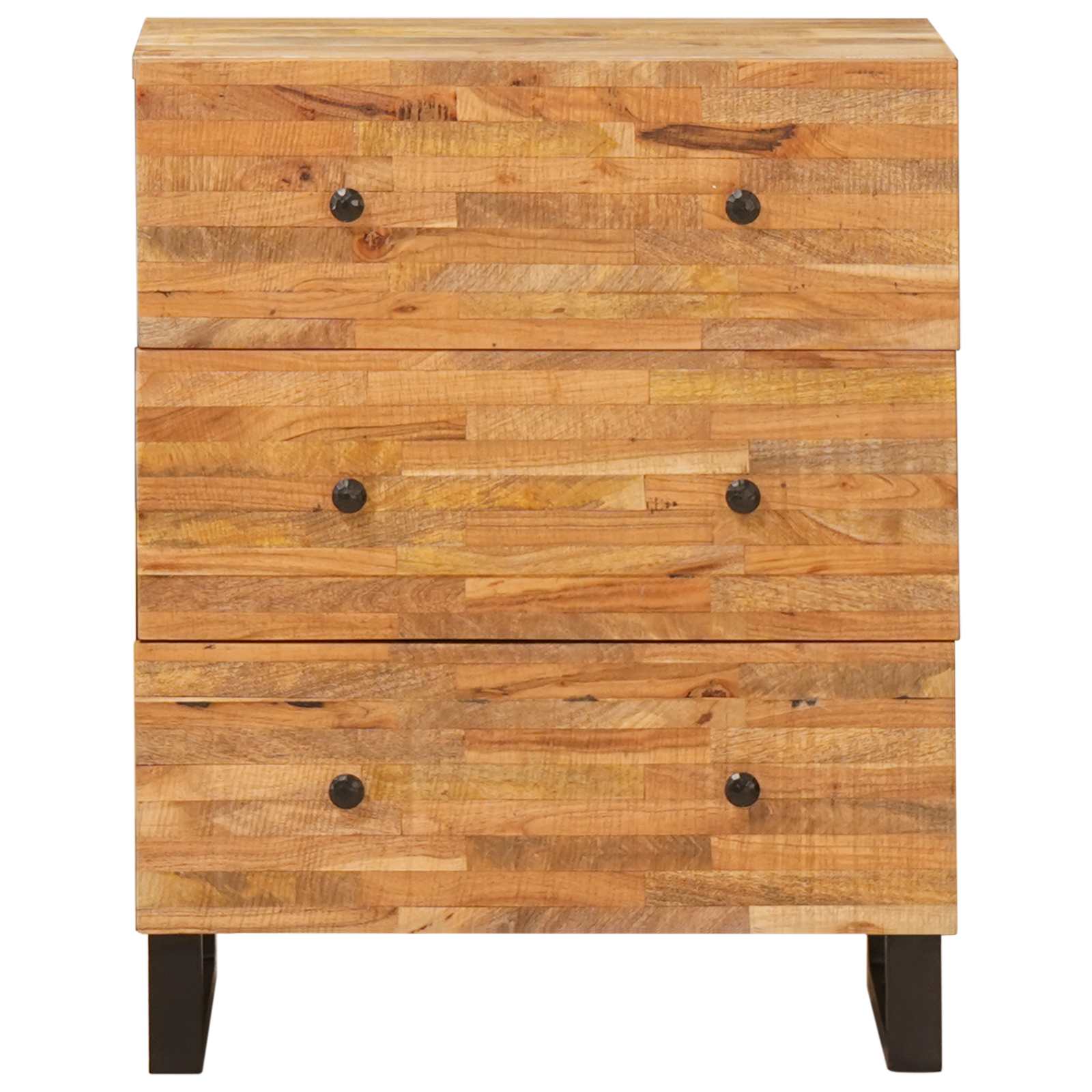 Sideboard za Pohranu Smeđa 60 x 33 x 75 cm Čvrsto drvo manga