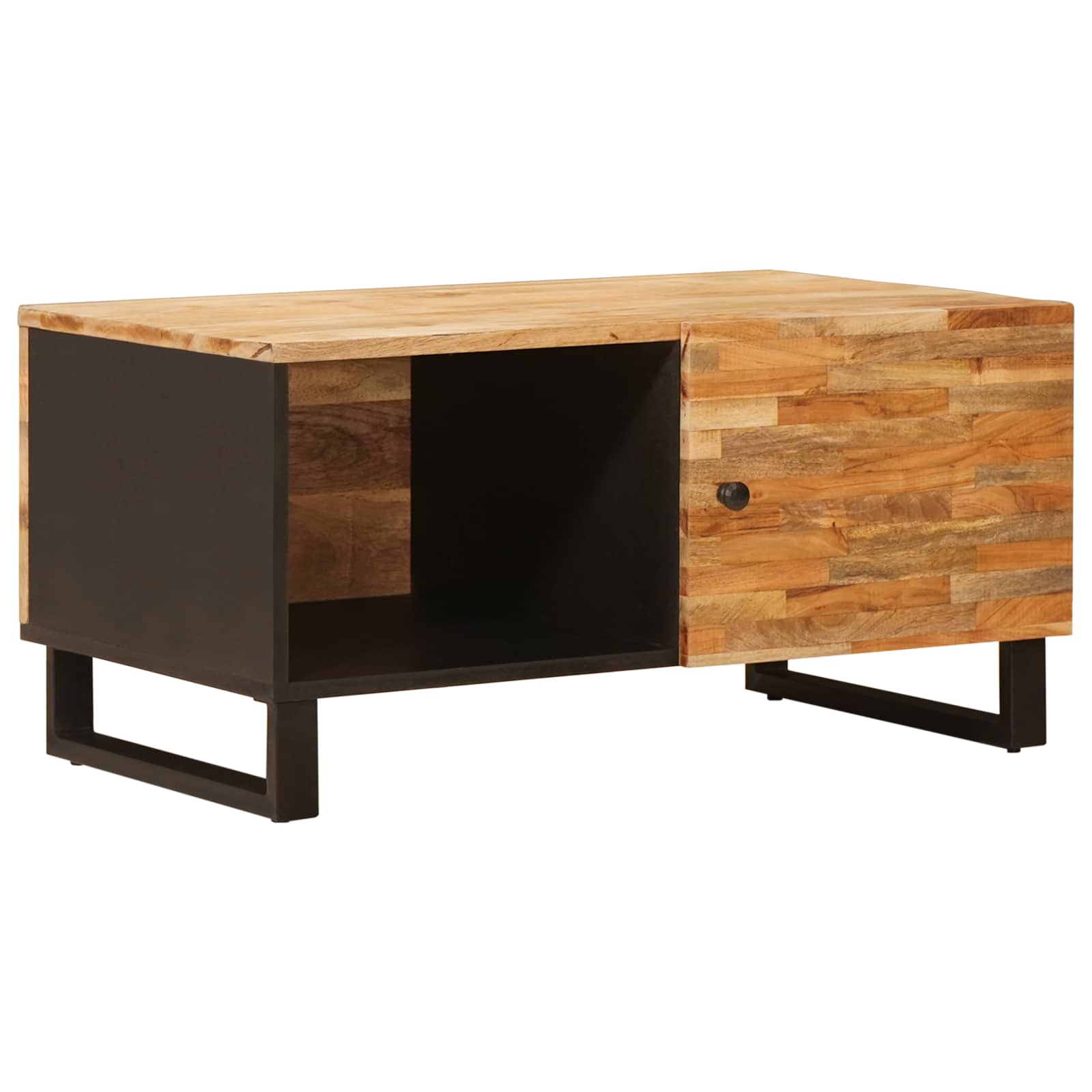 Kava Stol Smeđa 80 x 50 x 40 cm Čvrsto drvo manga