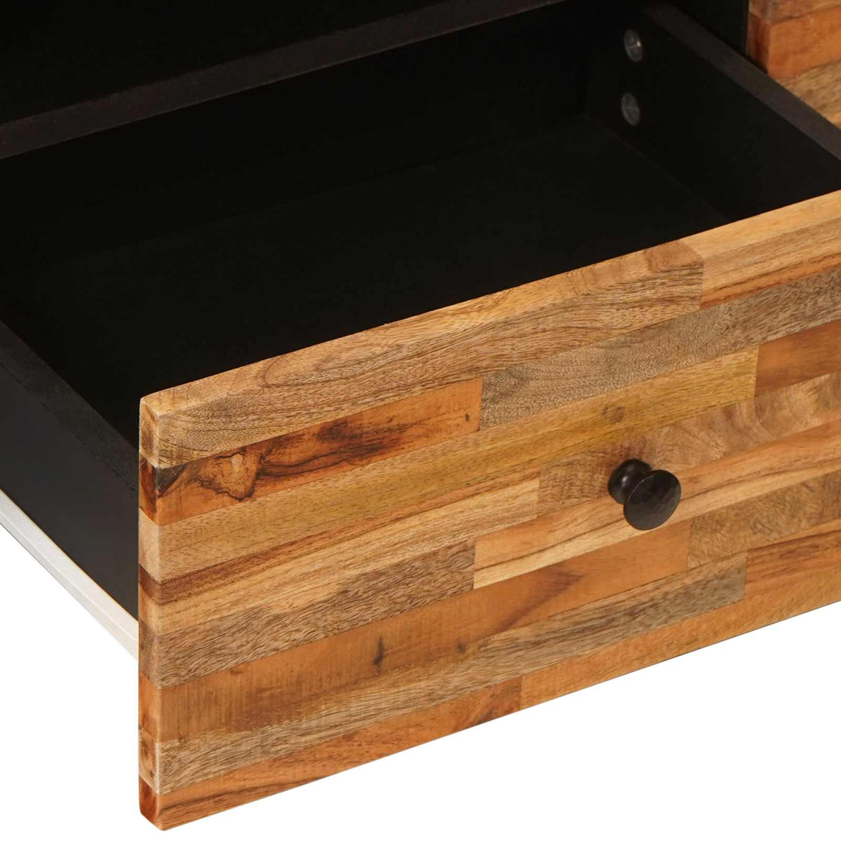 TV ormar s policom Smeđa 105 x 33 x 46 cm Čvrsto drvo manga