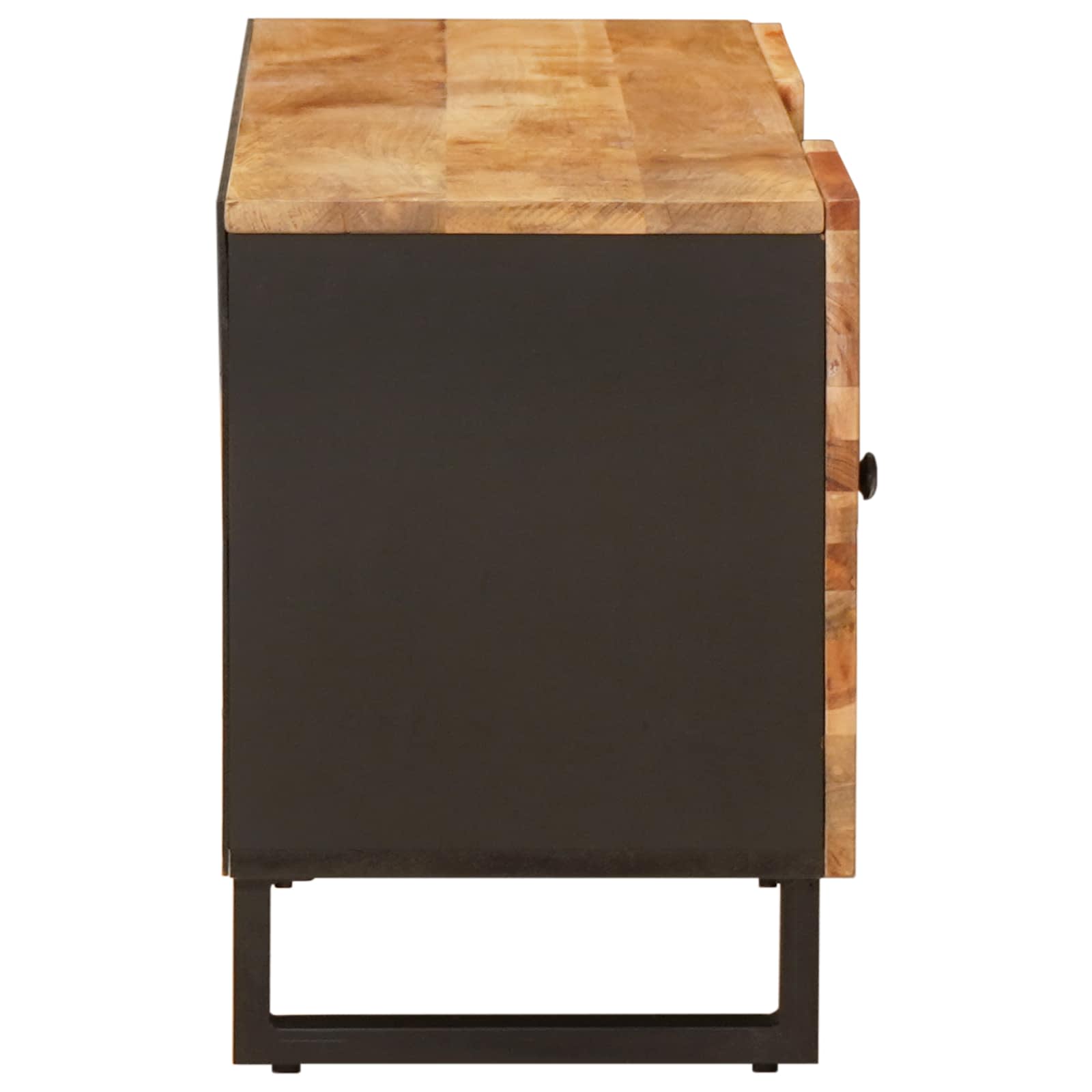 TV ormar s policom Smeđa 105 x 33 x 46 cm Čvrsto drvo manga