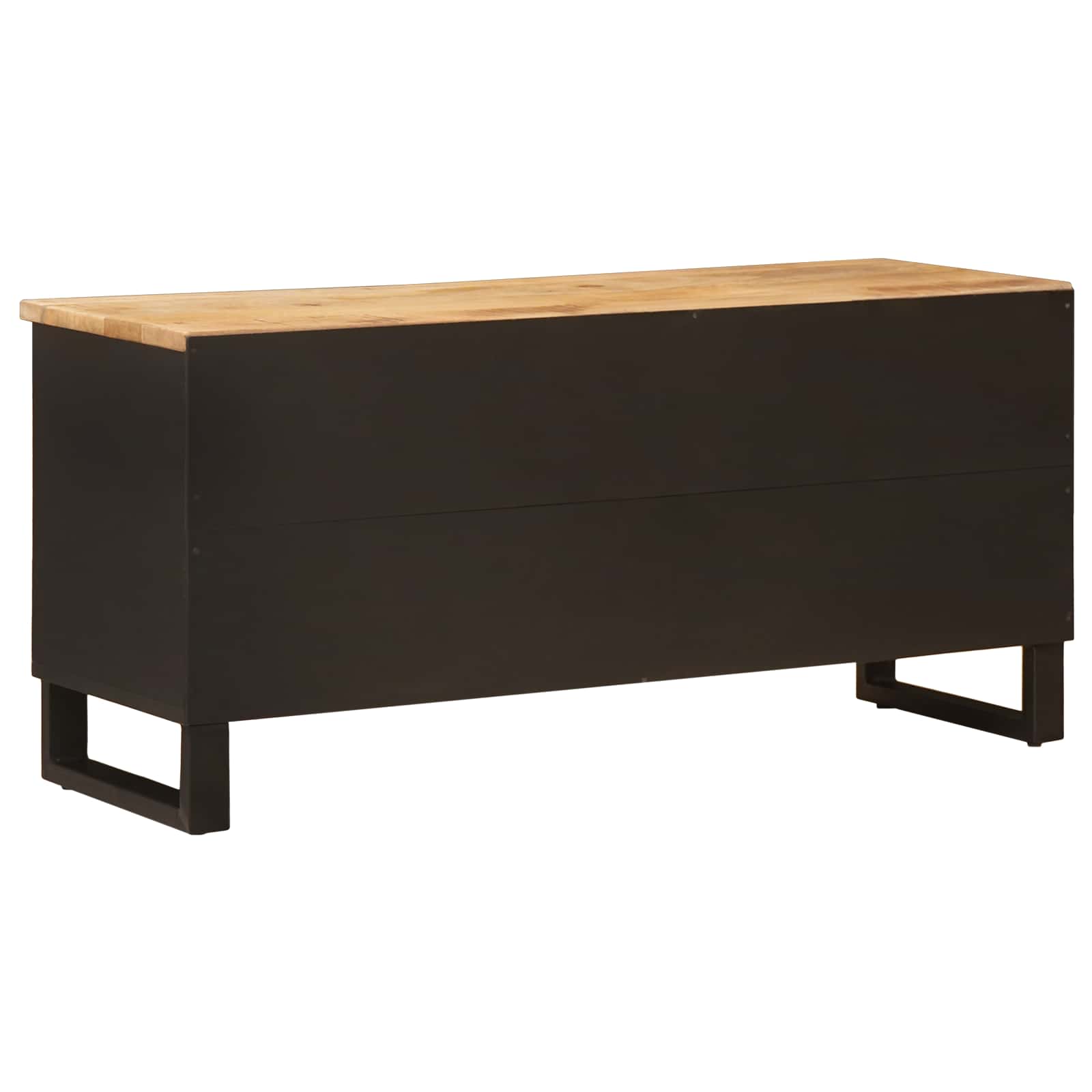 TV ormar Smeđa 100 x 33 x 46 cm Čvrsto drvo manga