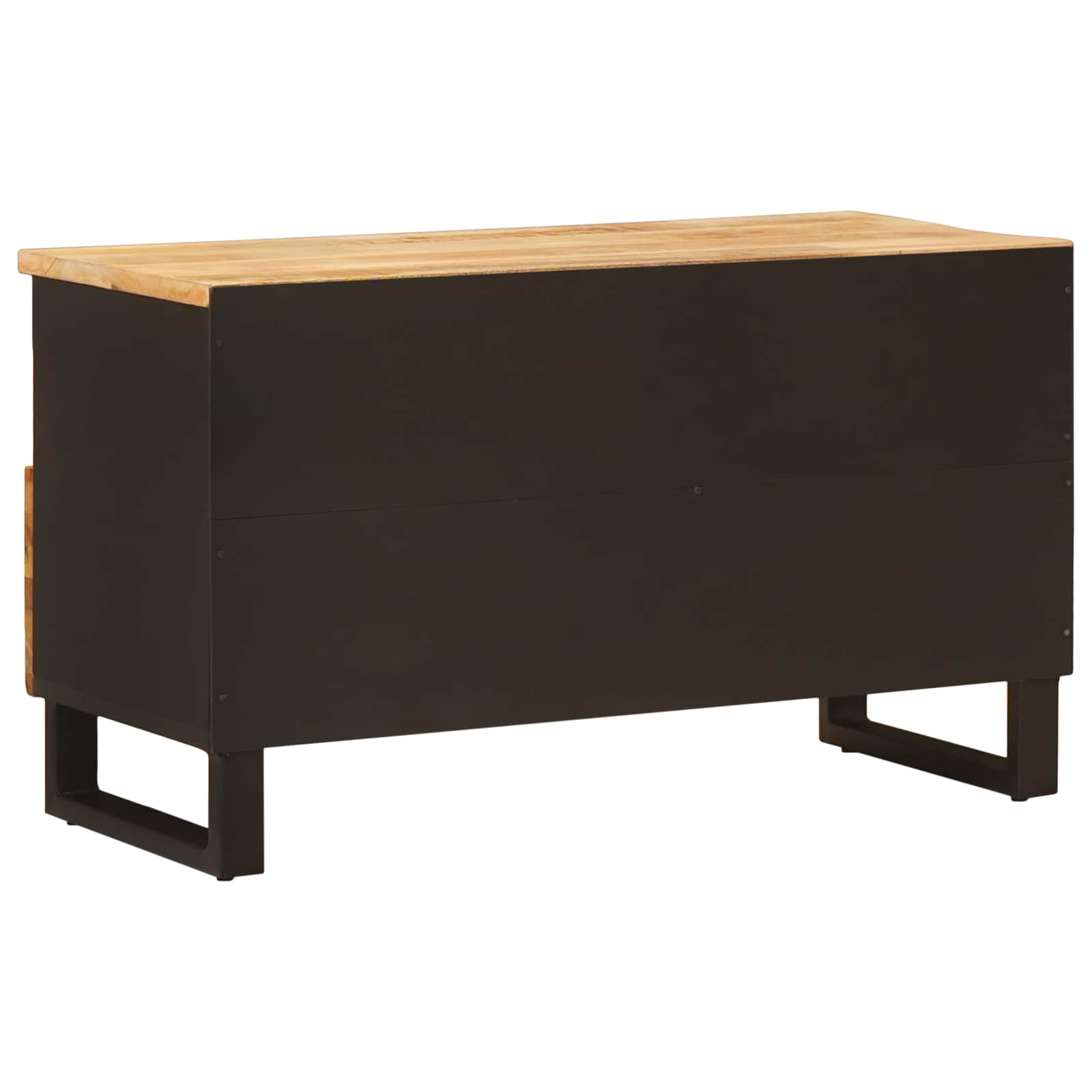 TV ormar s ladicama Smeđa 80 x 33 x 46 cm Čvrsto drvo manga