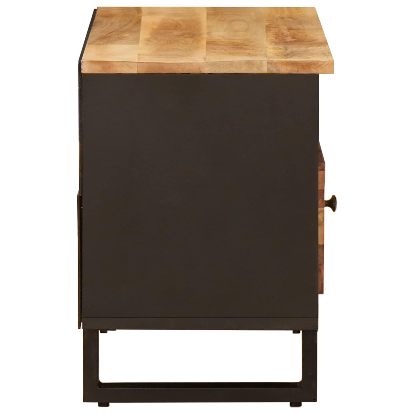 TV ormar s ladicama Smeđa 80 x 33 x 46 cm Čvrsto drvo manga
