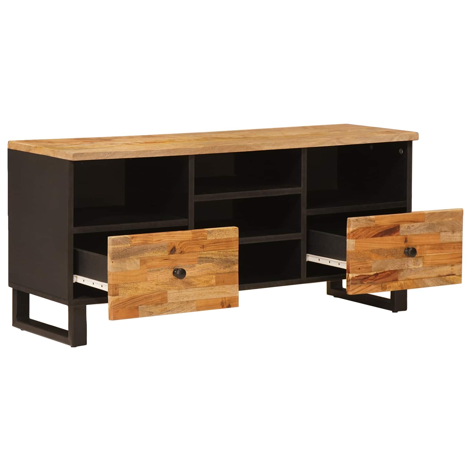 TV ormar Corona Smeđa 100 x 33 x 46 cm Čvrsto drvo manga