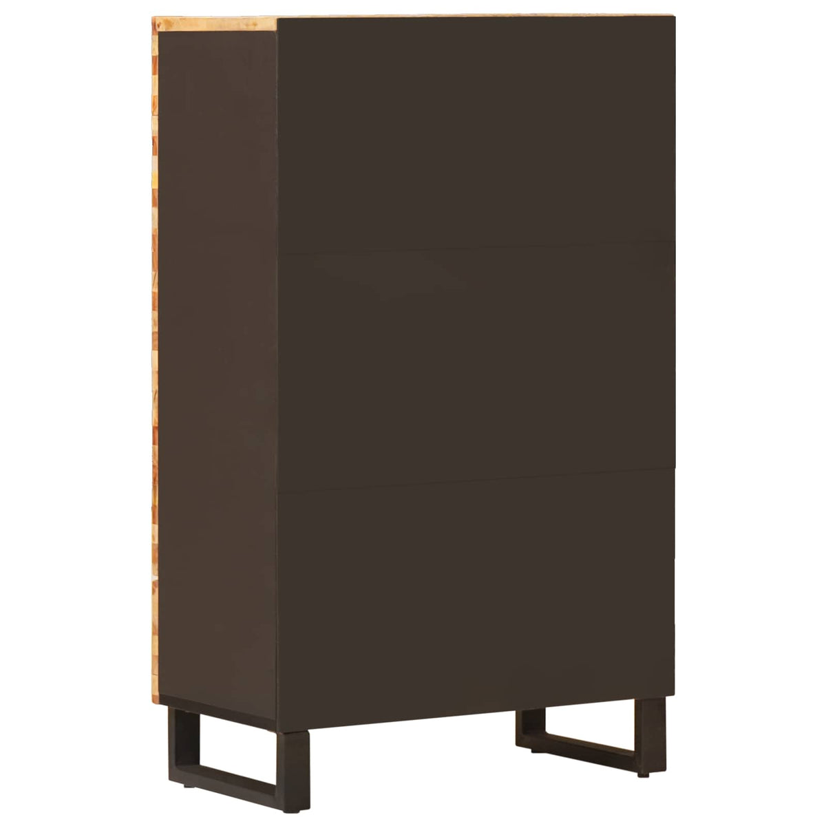 Visoki Regal za Skladištenje s pohranom Smeđa 60 x 33 x 100 cm