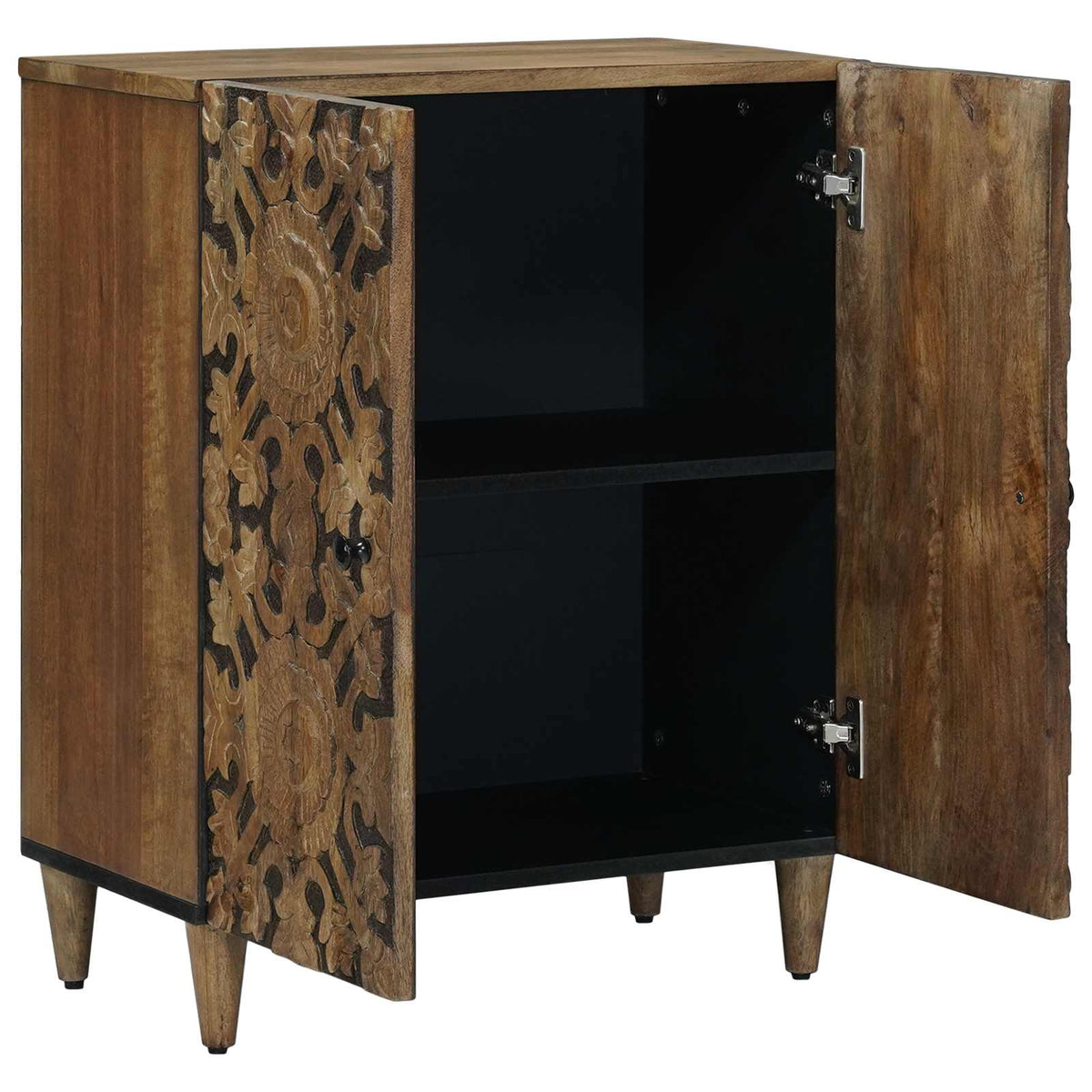 Sideboard za Pohranu Smeđa 60 x 33,5 x 75 cm Čvrsto drvo manga