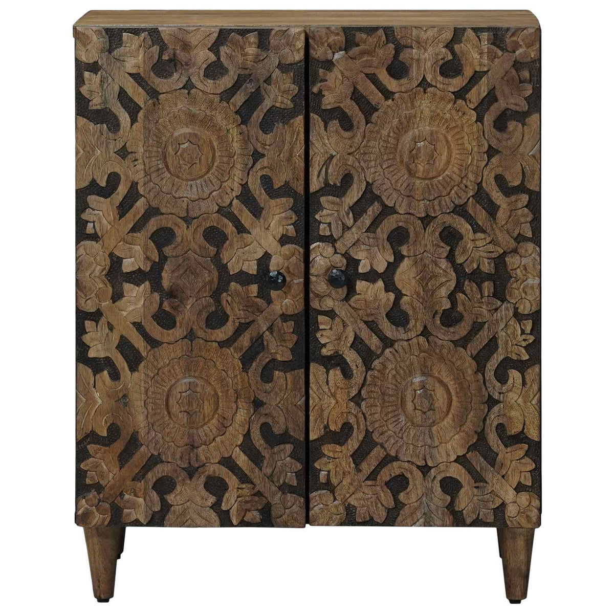 Sideboard za Pohranu Smeđa 60 x 33,5 x 75 cm Čvrsto drvo manga