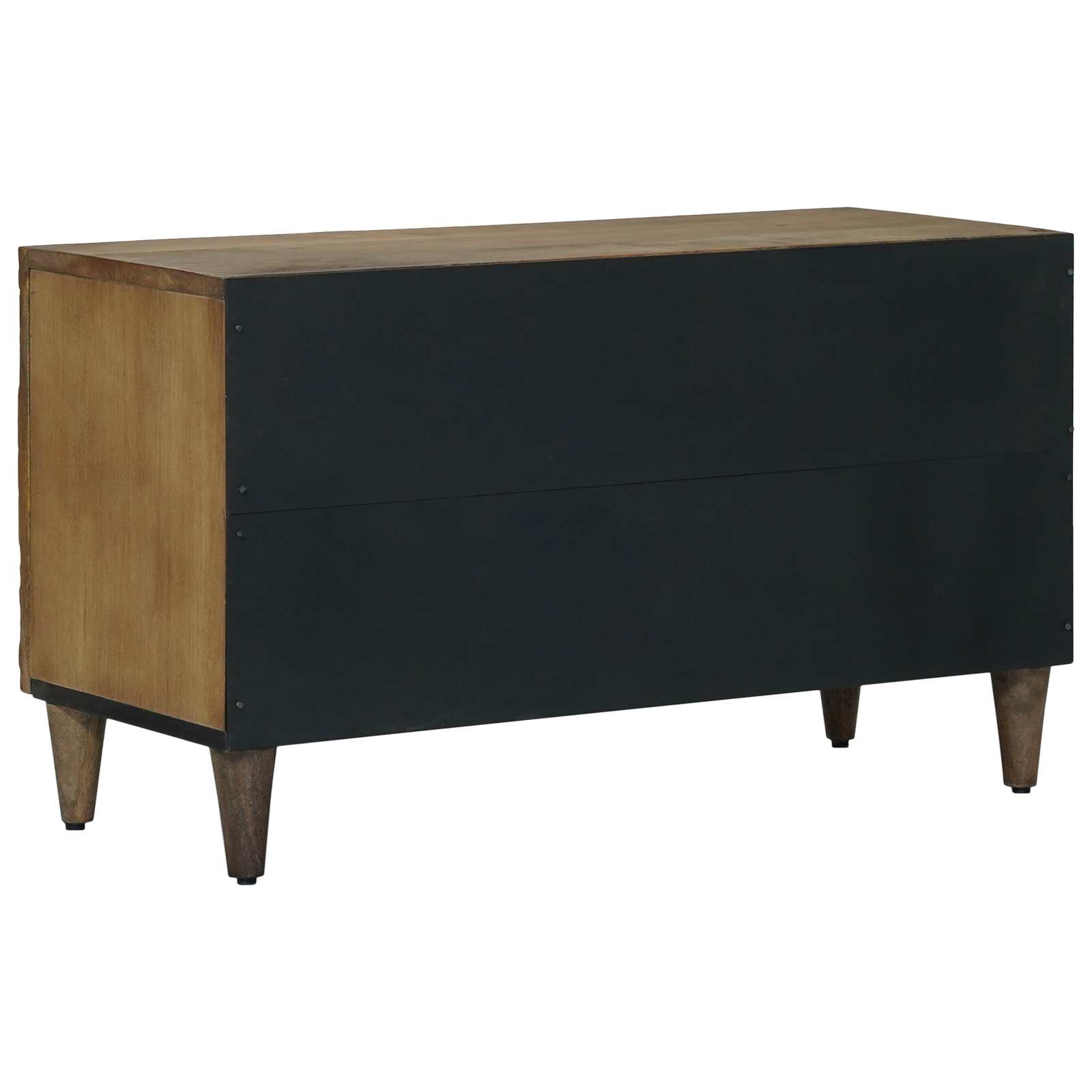 TV ormar s policom Smeđa 80 x 31,5 x 46 cm Čvrsto drvo manga