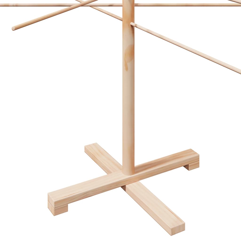 Drveno ukrasno božićno drvce 210 cm od masivne borovine