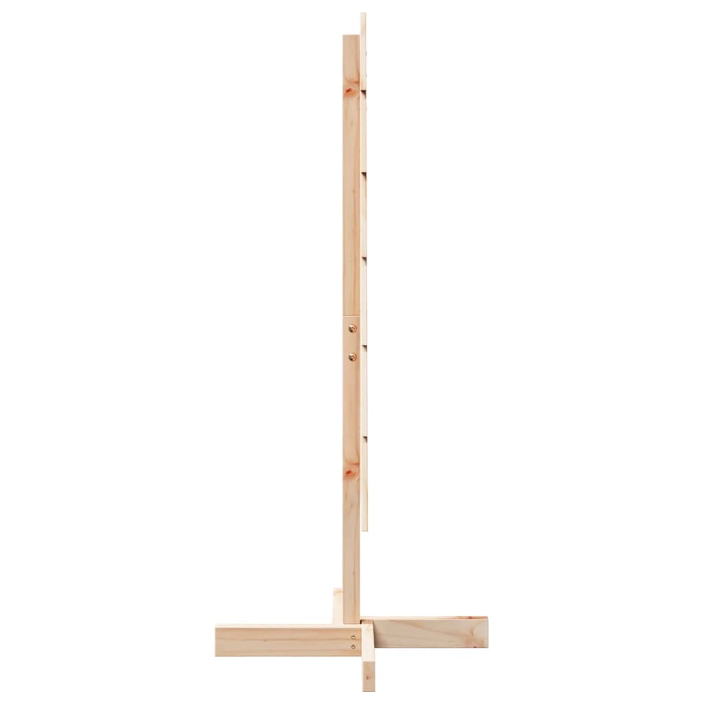 Drveno ukrasno božićno drvce 110 cm masivno drvo