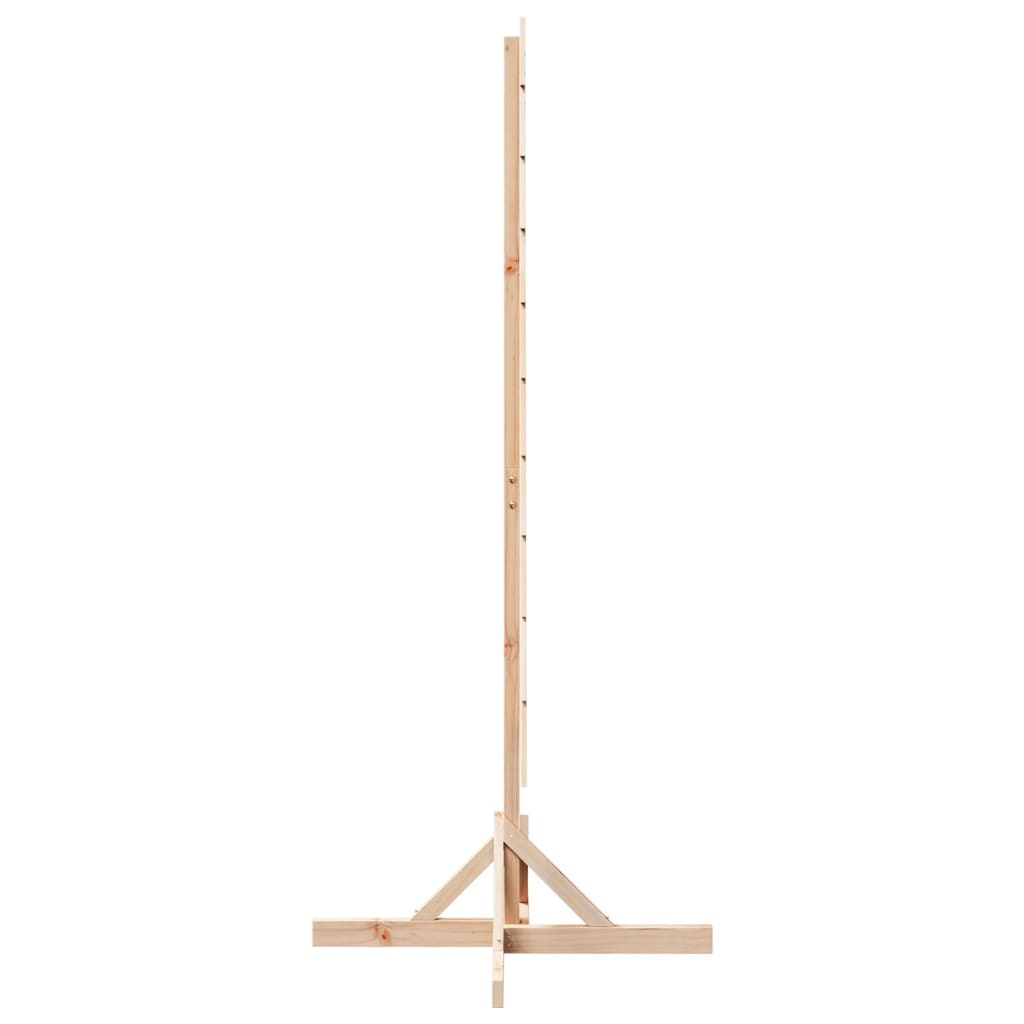 Drveno ukrasno božićno drvce 180 cm masivno drvo