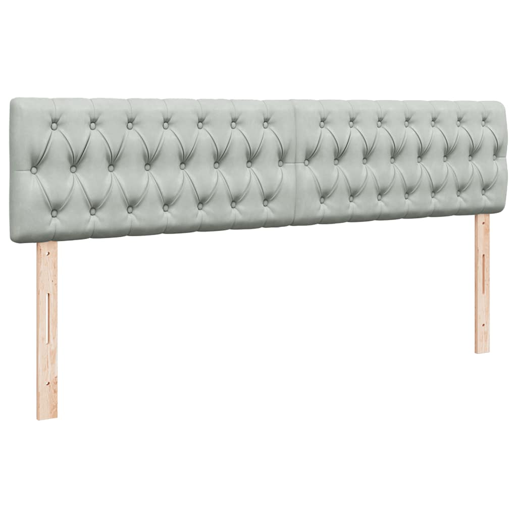 Otomanski krevet s madracem&LED 180x200cm baršunasti