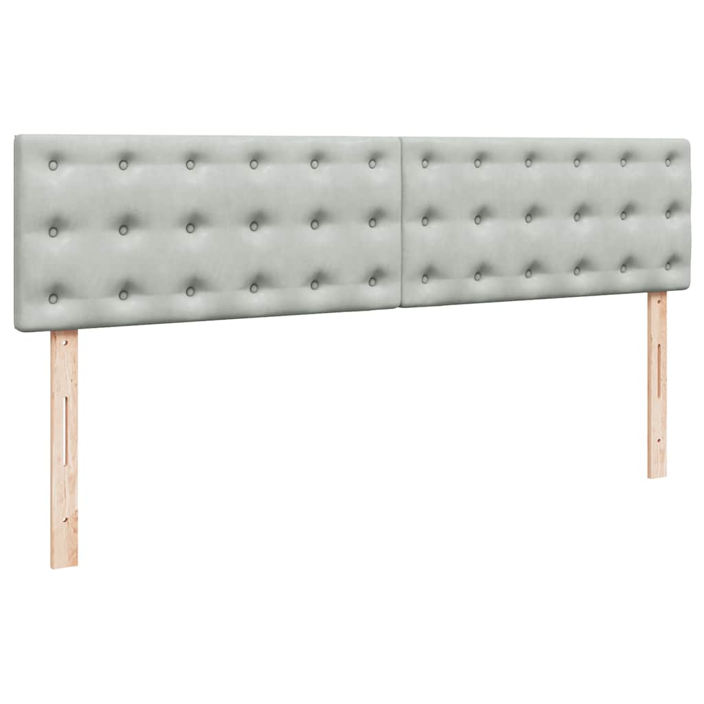 Otomanski krevet s madracem&LED 180x200cm baršunasti