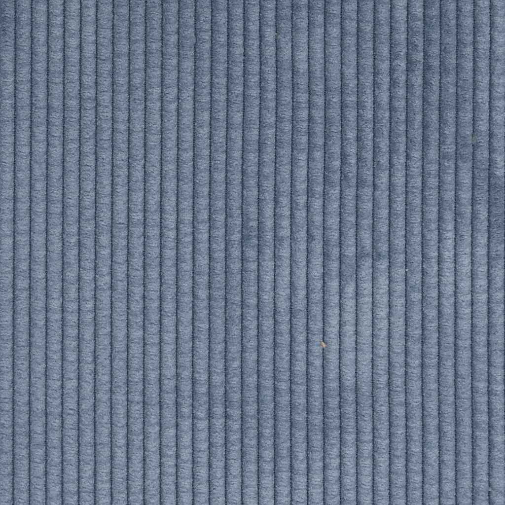 Sofa za dvije osobe plava 109 cm samt tkanina