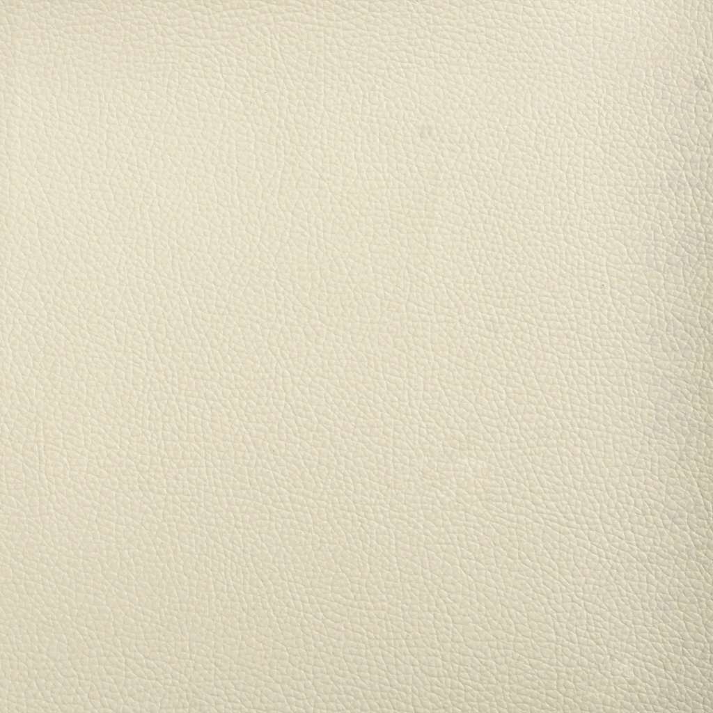 Sofa fotelja s naslonima za ruke krem 54 cm umjetna koža