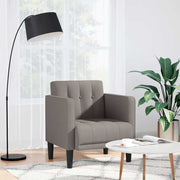 Sofa s naslonima za ruke, taupe 53 cm, tkanina