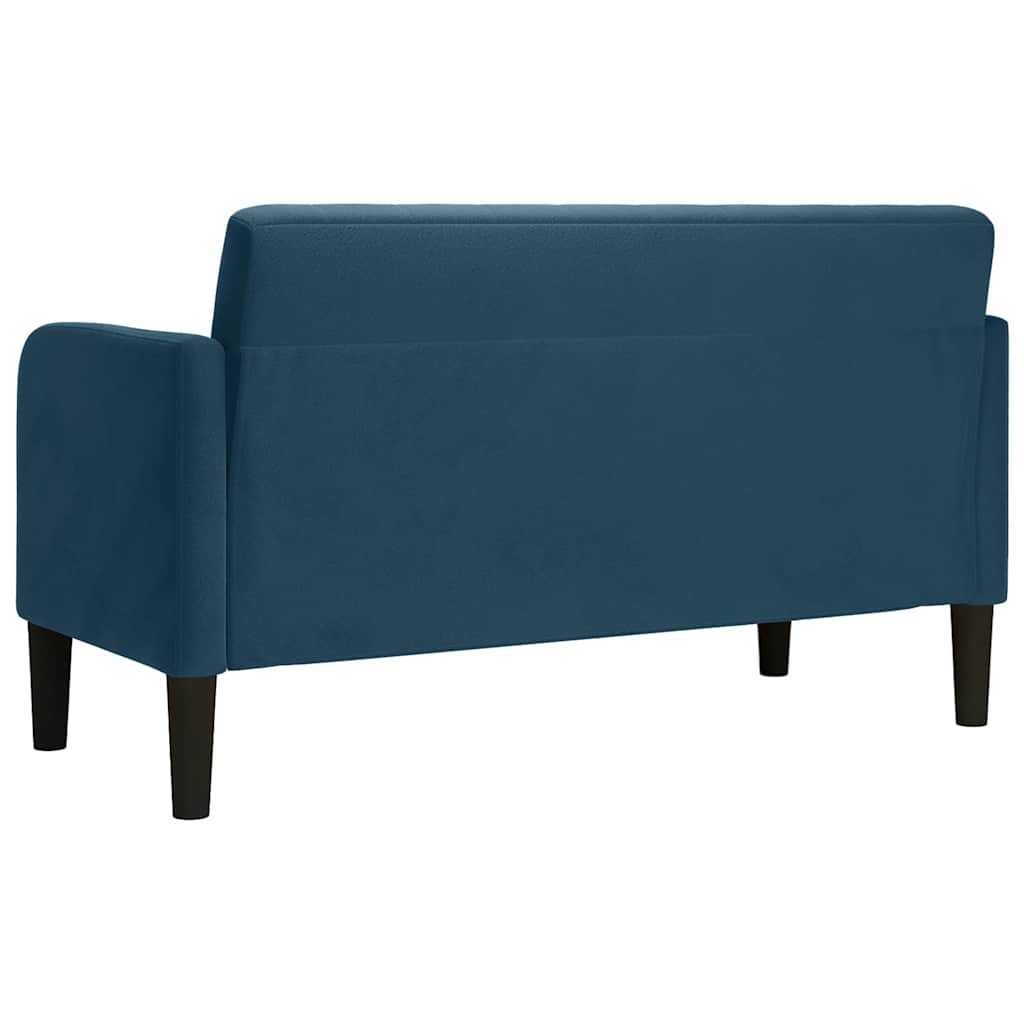 Dvosjed Plavi 109 cm Baršun