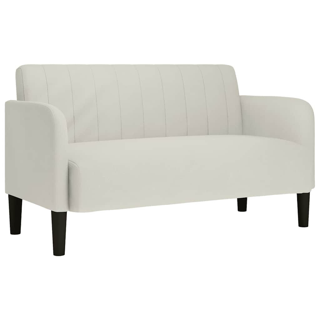 Dvosjed krem boje baršuna 109 cm