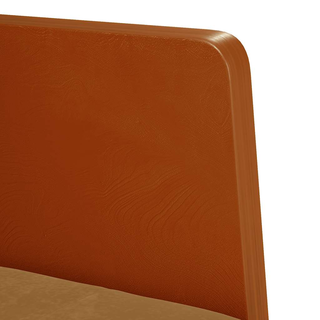 Sofa fotelja s naslonima za ruke smeđa 55 cm baršunasta