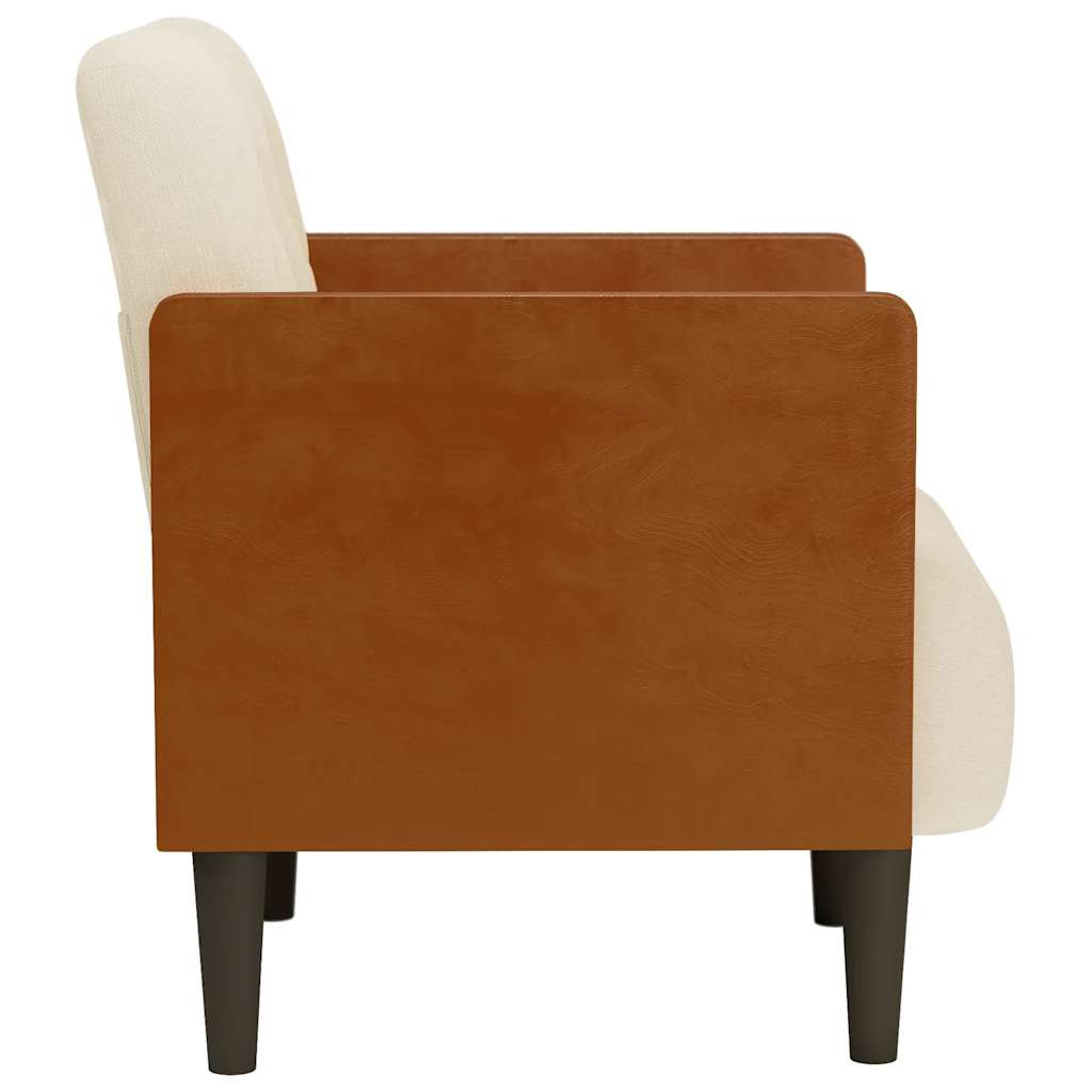 Sofa s naslonima za ruke 55 cm lanena