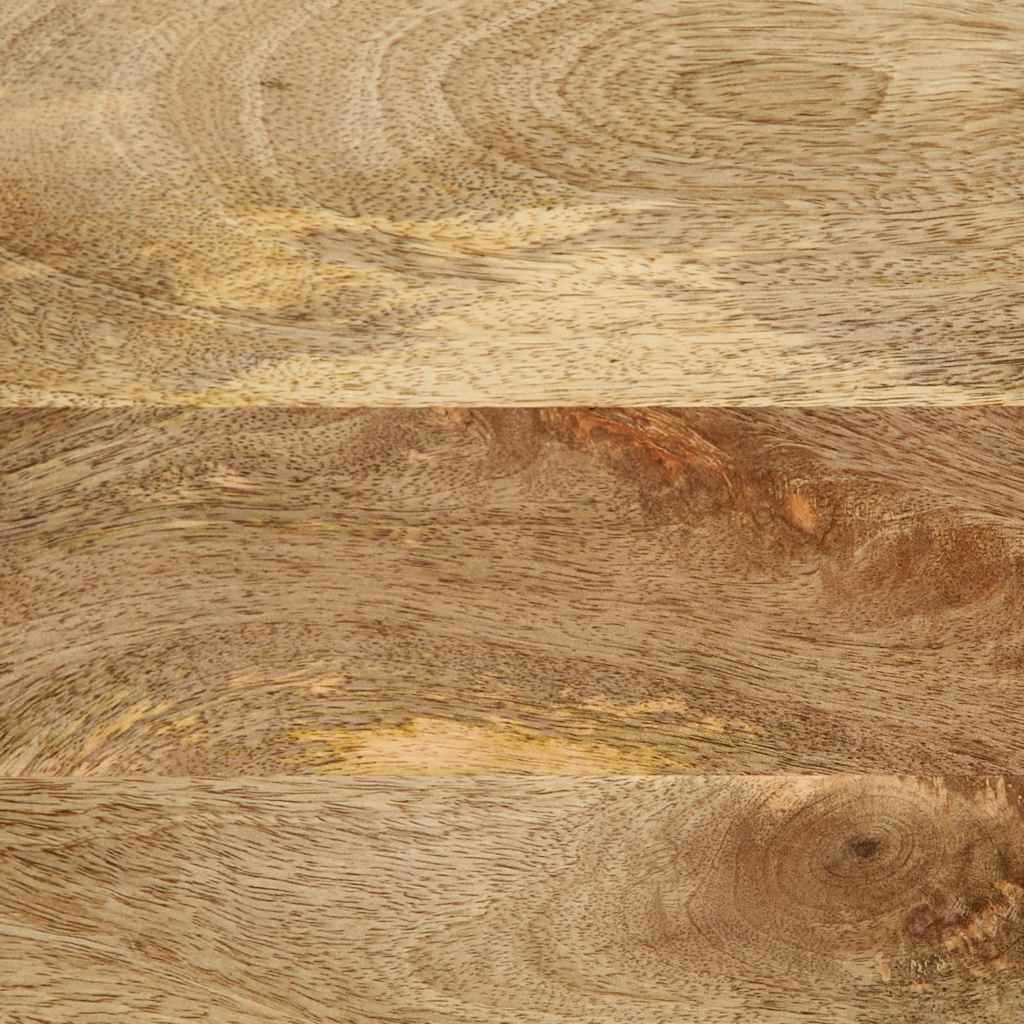 TV ormarić crni 70x33,5x46 cm Puno grubo drvo Mango