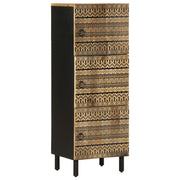 Visoka ploča 40x33,5x110 cm Puno grubo drvo Mango