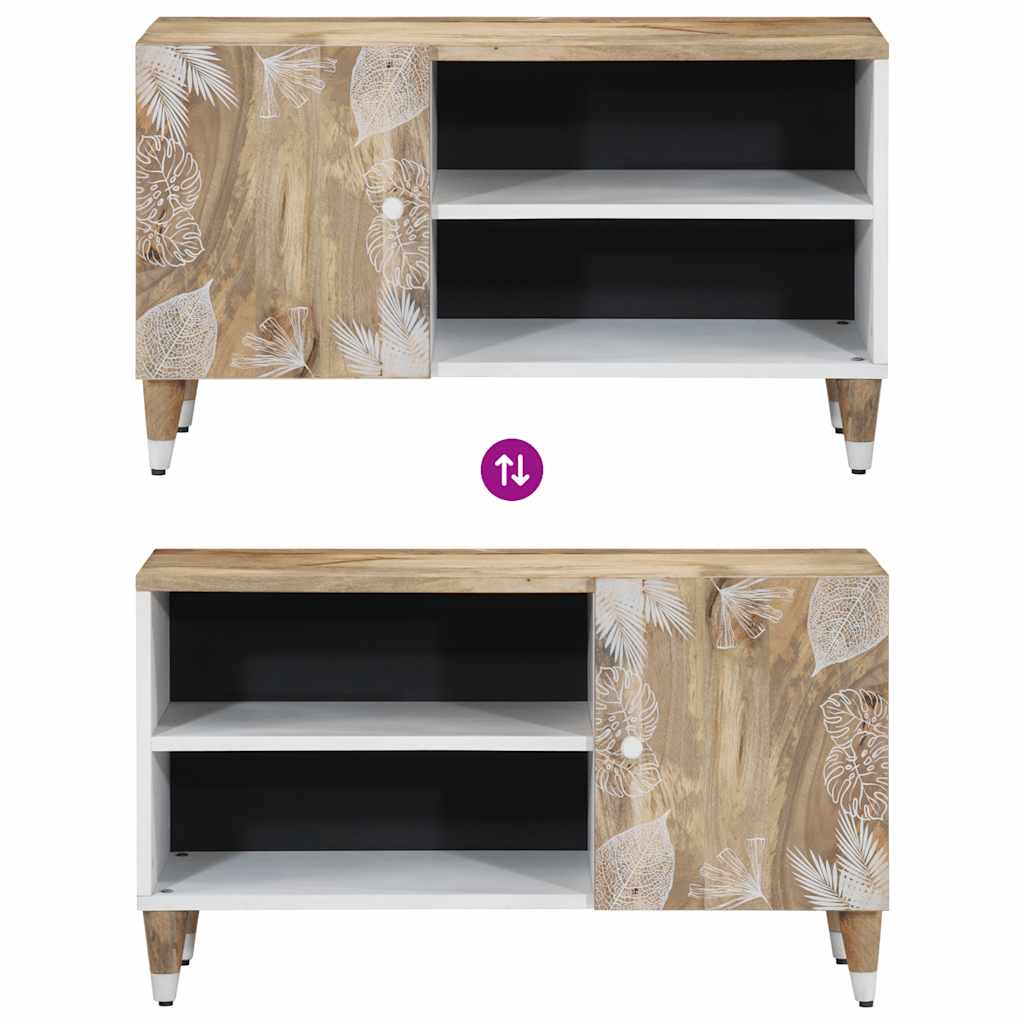 TV ormarić 80x31,5x46 cm od masivnog drva manga