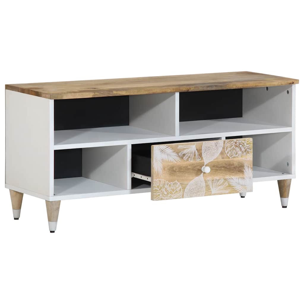 TV ormarić 100x33,5x46 cm Puno drvo Mango