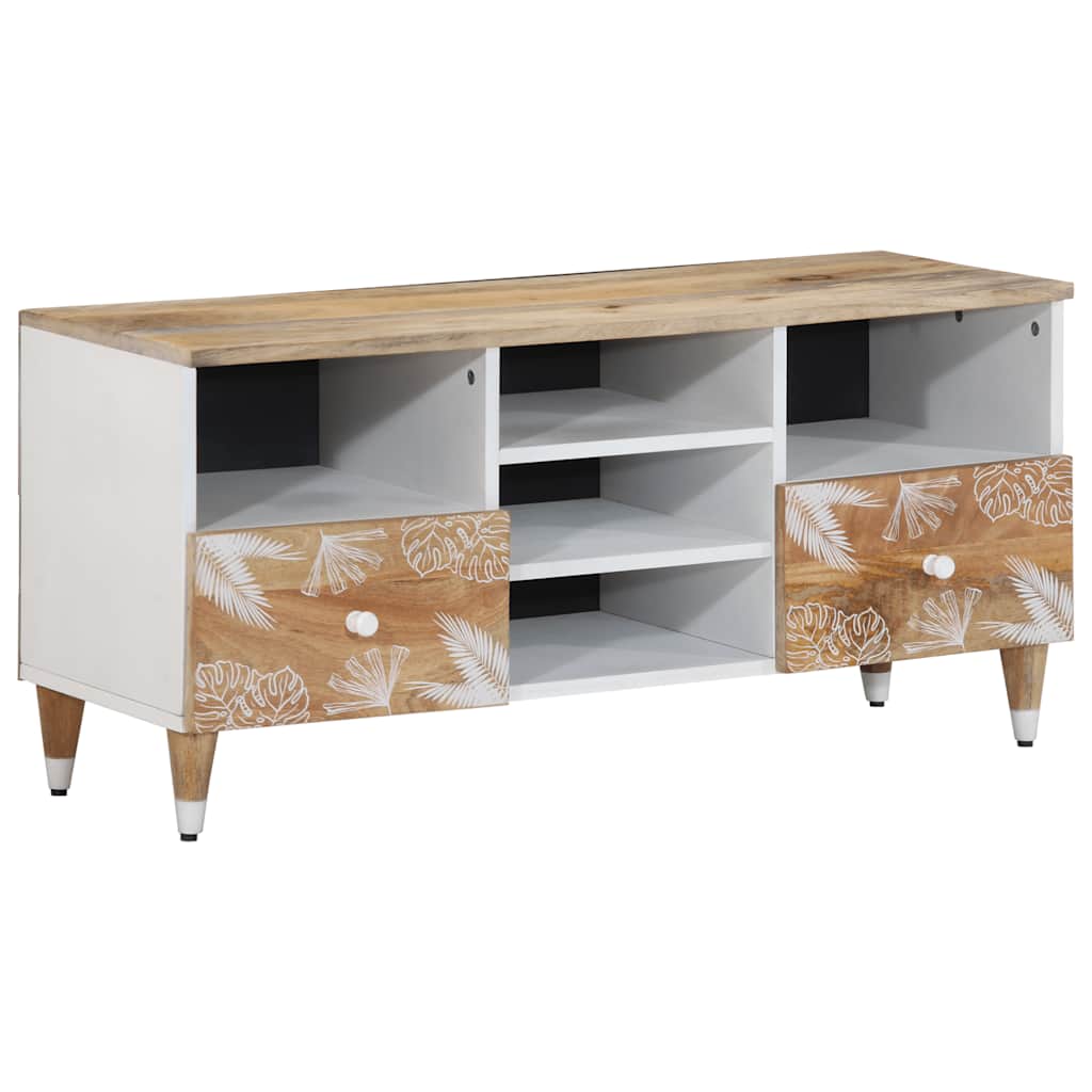 TV ormarić 100x33,5x46 cm Puno drvo Mango