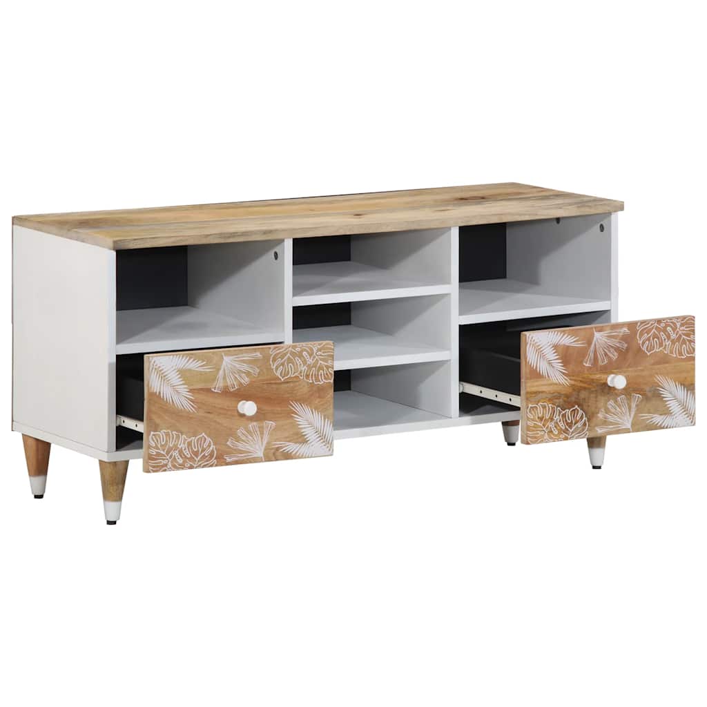 TV ormarić 100x33,5x46 cm Puno drvo Mango