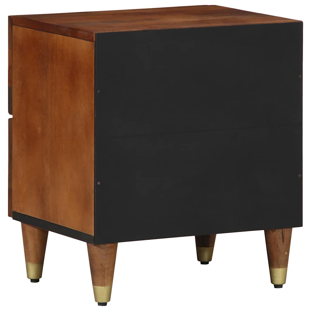 Noćni ormar s ladicama 2 pcs Medeno smeđa 40 x 33 x 46 cm
