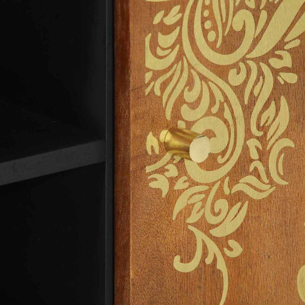 TV ormar Medeno smeđa 105 x 33 x 46 cm Čvrsto drvo manga