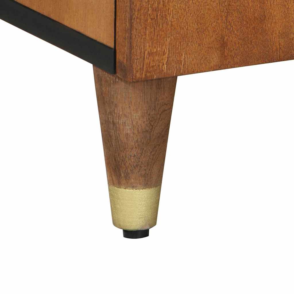 TV ormar Medeno smeđa 105 x 33 x 46 cm Čvrsto drvo manga
