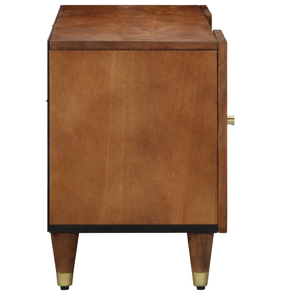 TV ormar Medeno smeđa 105 x 33 x 46 cm Čvrsto drvo manga