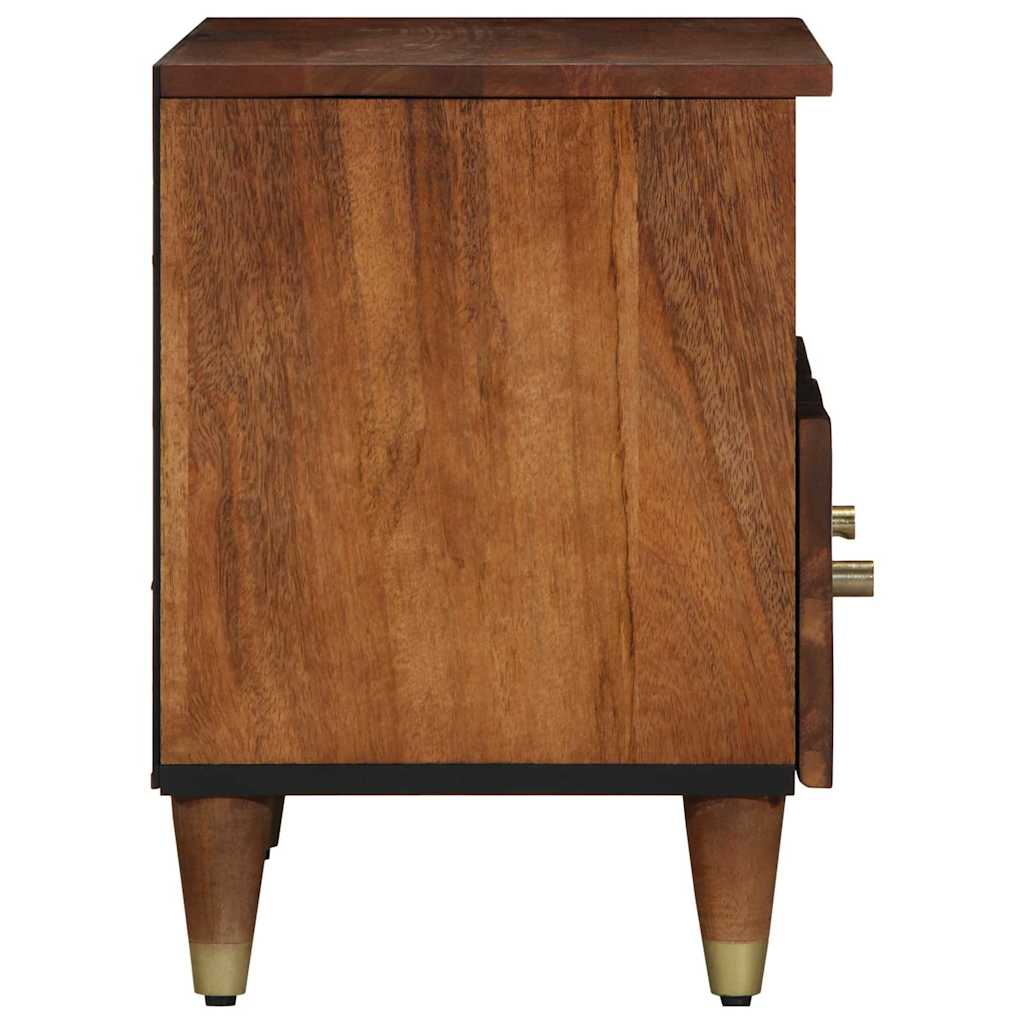 TV ormar Medeno smeđa 70 x 33 x 46 cm Čvrsto drvo manga