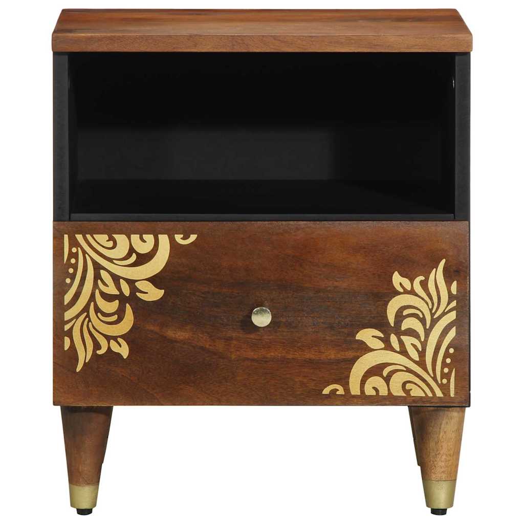 Noćni ormar s ladicama 2 pcs Medeno smeđa 40 x 33 x 46 cm