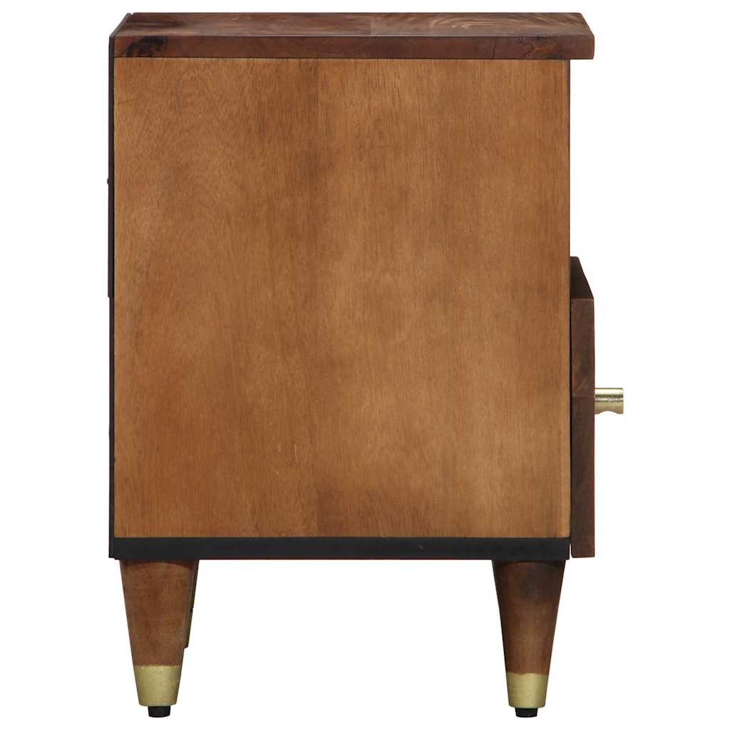 Noćni ormar s ladicama 2 pcs Medeno smeđa 40 x 33 x 46 cm