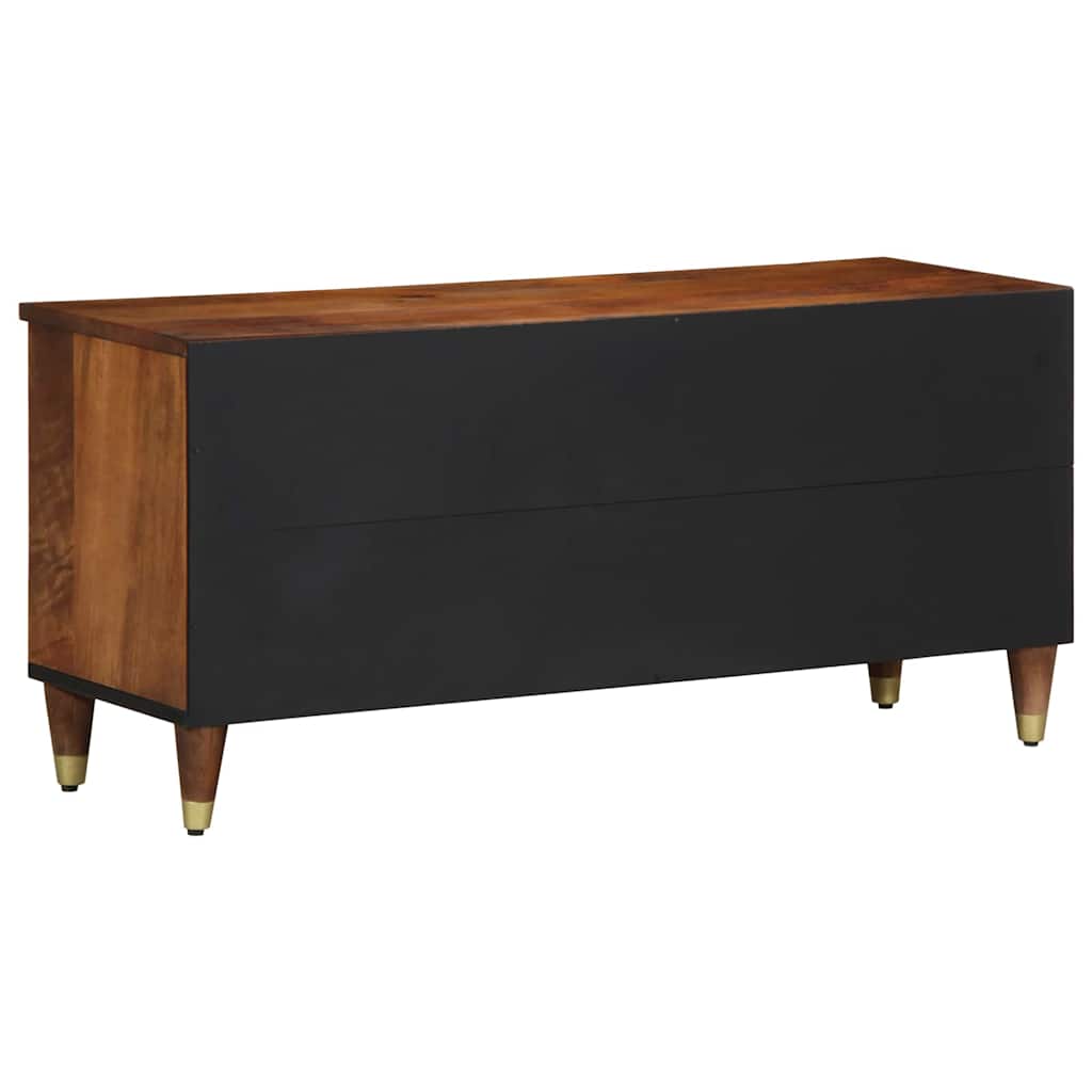 TV ormar Medeno smeđa 100 x 33 x 46 cm Čvrsto drvo manga