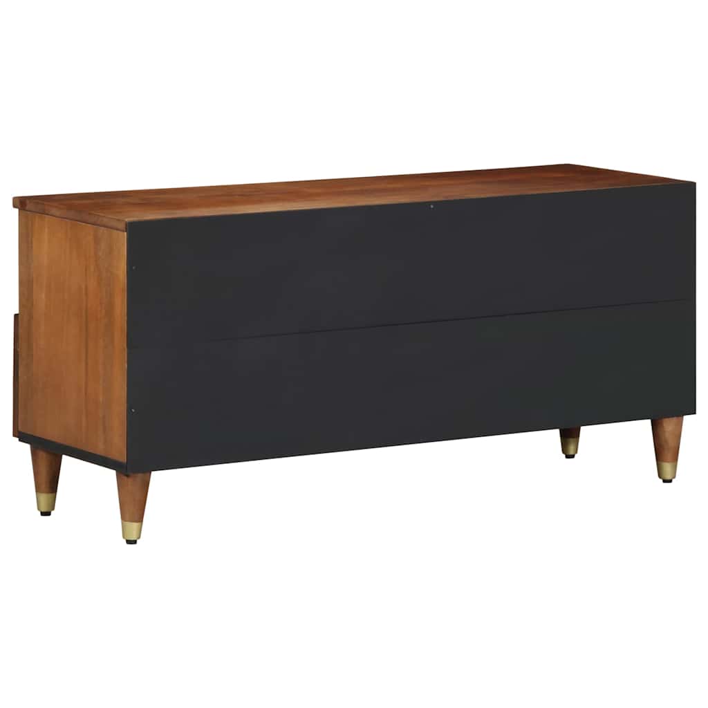 TV ormar Medeno smeđa 100 x 33 x 46 cm Čvrsto drvo manga