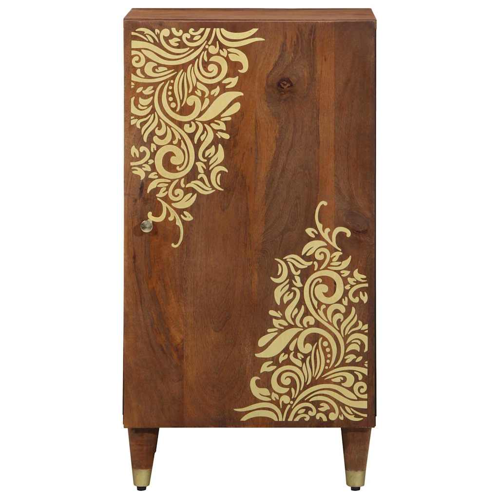 Kreveta s policom Smeđa 40 x 33 x 75 cm Čvrsto drvo manga