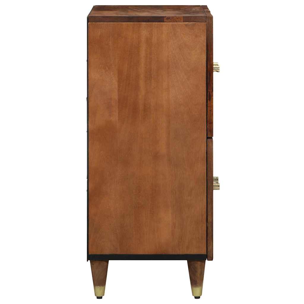 Kreveta s policom Smeđa 60 x 33 x 75 cm Čvrsto drvo manga